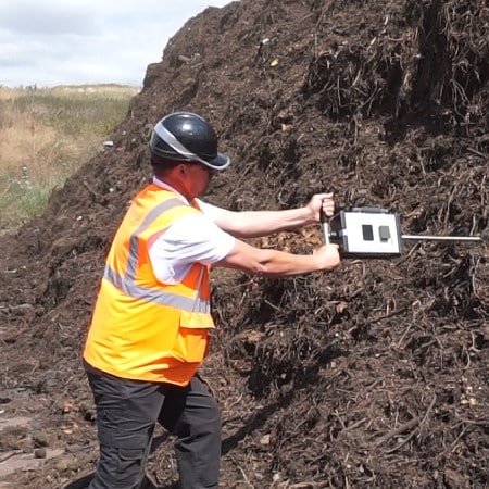 Compost Manager in use