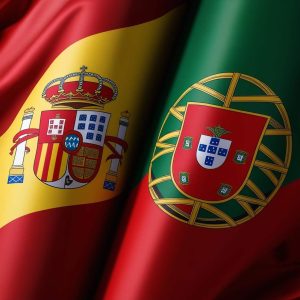 Spanish and Portugese Flag